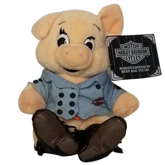 Vintage 1998 Harley Davidson 6" Fat Bob The Pig - Picture 2 of 10